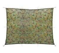 Ziaphsol Filet de camouflage 3 x 4 m en 100 % polyester Oxford avec sac de rangement, imperméable, résistant aux UV, léger et compact pour le filet de chasse, le tir, l'extérieur, le camping et