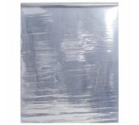 Ziaphsol Film de protection solaire statique en PVC argenté miroir, 90 x 1000 cm, brise-vue et protection UV pour fenêtre, salle de bain, chambre à coucher, bureau, intimité