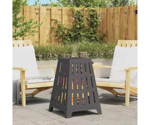 Ziaphsol Foyer de cheminée Noir 50 x 50 x 70 cm en Acier Robuste pour extérieur Chauffage terrasse Jardin cheminée Foyer Insert poêle Bois gaz Ethanol électrique