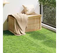 Ziaphsol Gazon artificiel en polypropylène et polyéthylène, rouleau pour balcon, terrasse, allée de jardin, résistant aux UV avec drainage rapide, pailles souples en C pour l'extérieur