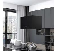 Ziaphsol Hotte Suspendue à LCD Tactile 55 cm en Acier Enduit de Poudre, avec Filtre à Charbon, débits d'air jusqu'à 756 m³/h, éclairage LED, 3 Vitesses, Montage Plafond