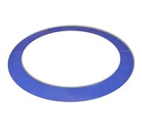 Ziaphsol Housse de protection pour trampoline rond de 4,26 m - Coussin de cadre bleu en polyéthylène avec mousse EPE - Large - Résistant aux intempéries - Pour jardin et extérieur