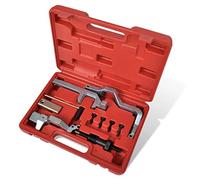 Ziaphsol Kit d'outils d'arbre à cames pour BMW Mini Cooper R55 R56 Kit d'outils de commande du moteur avec 10 pièces pour chaîne de distribution et arbres à cames dans un coffret moulé par soufflage