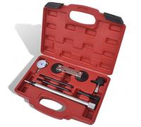 Ziaphsol Kit d'outils de commande de moteur 8 pièces pour moteurs VAG TSI et TFSI, outil de blocage d'arbre à cames avec jauge, mallette pour atelier, réparation et entretien