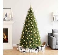 Ziaphsol Lot de 111 boules de Noël en polystyrène doré, 3 cm, 4 cm, 6 cm de diamètre, avec étoile, flocon de neige et pointe d'arbre, pour sapin de Noël, guirlande, couronne suspendue