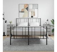 Ziaphsol Lot de 2 tables de chevet, 40 x 35 x 69 cm, gris Sonoma, en bois durable, idéales comme table d'appoint et table de chevet pour chambre à coucher, avec trois tiroirs pour un espace de