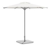 Ziaphsol Lot de 4 plaques de poids pour parasol - Gris granit - 14 kg par plaque - 41 x 41 x 5 cm - Support pour balcon, terrasse, jardin, patio - Pour une stabilité sûre et une stabilité au vent