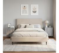Ziaphsol Made of Durable Engineered Wood with a Vintage Grey Finish, This Set of Two Bedside Tables Measuring 43 by 34.5 by 52 Centimeters is Suitable for Bedroom, Living Room, Or Dormitory
