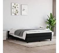 Ziaphsol Matelas de lit à Ressorts ensachés fermeté Moyenne Noir 140x200x20 cm Tissu pour Sommeil Repos et Relaxation