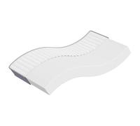 Ziaphsol Matelas en mousse moyennement souple 100 x 200 cm, respirant, réversible, lavable, ergonomique, pour chambre à coucher et lit d'appoint, silencieux, hauteur de confort 24 cm