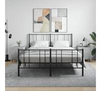Ziaphsol Modern Grey Concrete Finish Bedside Table Set of Two 40x40x50 cm with Wooden MDF and Metal Legs for Bedroom Living Room Dormitory and Child Spaces Suitable