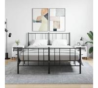 Ziaphsol Modern Scandinavian White Bedside Tables 2 Pack 40x35x47.5 cm Wooden Nightstands with Storage Drawer Metal Legs for Bedroom Living Room Dormitory Adult Child