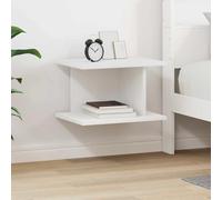 Ziaphsol Modern White Bedside Table 40x30x25 cm Made of Engineered Wood with Storage for Bedroom Living Room Or Dormitory Space Suitable for Adult and Child Use