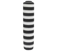 Ziaphsol Panneau de clôture anthracite et blanc 1,2 x 10 m, PEHD 195 g/m², résistant aux UV, brise-vue pour jardin, balcon, terrasse, piscine, coupe-vent