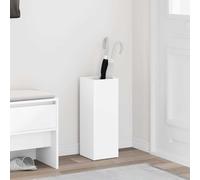 Ziaphsol Porte-Parapluie Blanc en Bois d'ingénierie 20 x 20 x 55,5 cm, Support de Rangement pour Couloir, Hall, entrée, Bureau, Maison, Support Canne, Organisateur Pratique et Durable