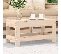 Ziaphsol Repose Pied de Jardin en Bois de pin Massif, Module modulable 62 x 30 x 32 cm, Assise sectionnelle pour terrasse Balcon Patio véranda, Salon détente extérieur