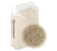 Ziaphsol Sable filtrant de quartz pour installations filtrantes à sable, paquet de 25 kg, grain de 1,0 à 1,6 mm, convient pour les filtres de piscine et les filtres de jacuzzi, pour une filtration