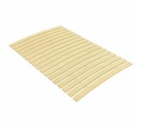 Ziaphsol Sommier à lattes de rechange en bois de peuplier massif, 80 x 200 cm, à 17 lattes en bois de peuplier pour lits plates-formes, cadre de lit, surmatelas, meubles de chambre à coucher