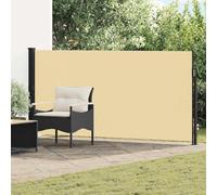 Ziaphsol Store latéral extensible - 600 x 160 cm - En polyester - Cadre en acier - Résistant aux UV - Imperméable - Pour balcon, terrasse, jardin, protection de la vie privée, ombrage, coupe-vent