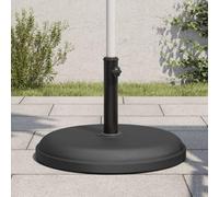 Ziaphsol Support de Parasol Lourd en béton pour mâts Ø32 35 38 mm, Base Stable de 25 kg, Adaptable pour terrasse Jardin Balcon Plage extérieur, Fixation Solide et Facile à Installer