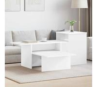 Ziaphsol Table console blanche en bois 91,5 x 35 x 38,5 cm Table d'appoint étroite avec espace de rangement pour entrée salon