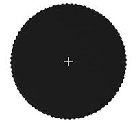 Ziaphsol Tapis de saut noir pour trampoline rond de 4,27 m, polypropylène 280 g/m², 80 crochets, résistant aux UV et à l'eau, tapis de saut de rechange pour jardin et extérieur