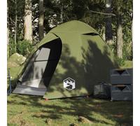 Ziaphsol Tente de Camping à dôme Personnes Gris Orange légère et Portable pour randonnée Bivouac Camping Trekking avec moustiquaire abside et Ventilation