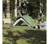 Ziaphsol Tente de Camping compacte dôme pour Personne en Polyester Gris Orange idéale pour randonnée Bivouac Camping Trekking abri léger et ventilé
