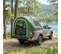 Ziaphsol Tente de voiture verte avec toit en polyester et acier, pliable, 200 x 170 x 170 cm, ouverture d'air, fermeture éclair, pour camping, extérieur, trekking, randonnée et voyages sur route