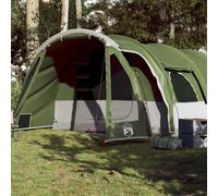 Ziaphsol Tente familiale Tunnel Bleu pour Camping randonnée Bivouac abri léger avec Ventilation moustiquaire arceaux piquets Sardines et Porte Double Fermeture adaptée aux Festivals et à