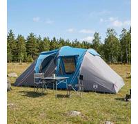 Ziaphsol Tente Igloo dôme familiale 12,15 m², légère, résistante à l'eau, idéale pour Camping, randonnée, Bivouac, avec Ventilation moustiquaire, abri Portable pour Plage, Jardin ou Festival