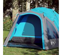Ziaphsol Tente Igloo dôme familiale Personnes en Polyester léger avec système à libération Rapide, Double-Toit Amovible, Ventilation moustiquaire, abri Portable pour Camping randonnée Bivouac