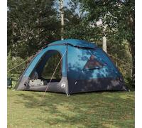 Ziaphsol Tente Igloo en dôme familiale résistante avec abri de Pluie Amovible, Ventilation optimale, Porte moustiquaire, Structure Portable compacte pour Camping, randonnée, Festival ou Plage