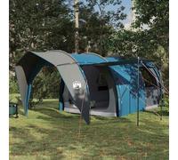 Ziaphsol Tente Tunnel familiale Bleu x x avec arceaux et moustiquaire pour Camping randonnée Bivouac Festival Plage Jardin