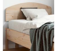 Ziaphsol Tête de lit 90 cm en pin massif non traité, 95,5 x 3,5 x 81 cm, tête de lit robuste pour chambre à coucher, design classique, excellent dossier