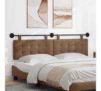 Ziaphsol Tête de lit Suspendue en Simili Cuir avec Rembourrage Confortable, Design Moderne pour Chambre, Salon ou Hall, Fixation Murale, Support Ajustable, idéal pour décoration et Confort intérieur