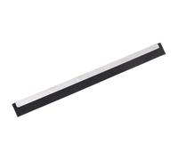Ziaphsol Tête de raclette en acier et caoutchouc - 45,5 x 2 x 5 cm - Pour nettoyer le carrelage humide et le sol dans la salle de bain, la cuisine, le garage