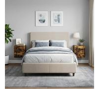 Ziaphsol Wall-Mounted Bedside Cabinet Set of 2 in Smoked Oak Finish with Spacious Storage Drawers and Shelves for Bedroom Living Room Or Dormitory Decor, Ideal for Adult Or Children's Rooms