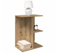 Ziaphsol Wooden Bedside Tables 2 Pieces Chêne Artisanal Durable Engineering Wood Modern Bedroom Nightstands with Storage and Easy Maintenance