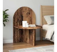 Ziaphsol Wooden Vintage Bedside Table 48 x 49 x 65 cm Engineered Wood Modern Design with Storage for Bedroom and Living Room, Scandinavian Style, Durable, Easy to Assemble