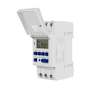 ZIATLPMW Minuterie numérique programmable hebdomadaire 15 A 12 V 24 V 110 V 220 V avec écran LCD(110V)