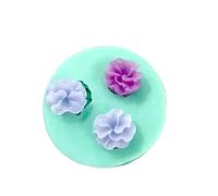 ZIATLPMW Moule en Silicone Mini Fleurs, DIY, Fait à la Main, for Fondant, pâtisserie, Chocolat, Sucre, Outil de décoration(16)