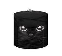 ZIATUBLES Housse de protection ronde pour friteuse à air comprimé avec 1 poche et poignée pour autocuiseur électrique/cuiseur à riz, 5,7 l