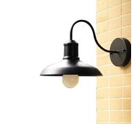 Zibeem Applique murale vintage, applique murale vintage - Lampe d'extérieur étanche - Luminaire mural rustique pour porte de chambre à coucher de chevet, applique murale décorative, lumière extérieure