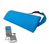 Zibeem Chaise Longue, Coussin Repose Tete, Appuie-Tête Chaise Longue Bain Soleil, Transa t Confortable Oreiller Ergonomique Amovible pour Chaise Pliante Plage