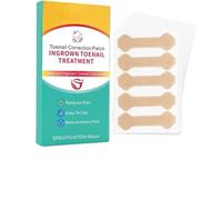 Zibeem Correcteur d'Ongle - 60 Autocollants Correcteurs pour Ongles Incarnés | Disques Pédicure Respirants Réparation Podologique Sportifs Seniors Famille