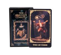 Zibeem Jeu De Cartes De Tarot,78 Pièces avec Guide des Oracles Significations Accessoires Et Jeu - Cartes De Tarot pour Méditation Et Débutants | pour Fortune Amour Travail Aventure