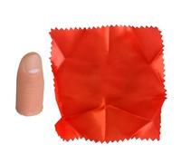 Zibeem Pouce Magique Faux Doigt,Accessoire Tour De Soie Disparition - Jouet Farce Magicien pour Spectacle Anniversaire Fête Halloween