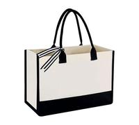 Zibeem Sac à Bandoulière,Sac en Toile Léger et Pratique,Pochette Épurée à Bandoulière - Pour Usage Quotidien Travail Voyage Sorties