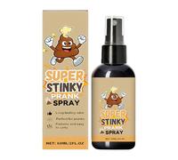 Zibeem Spray Puant Puissant - 60ml Spray Malodorant Extrême, Ultimate Stinky Halloween Party - S-Pray Puant Liquide pour Farceurs, Goût De l'enfer pour Canular Fête Festive